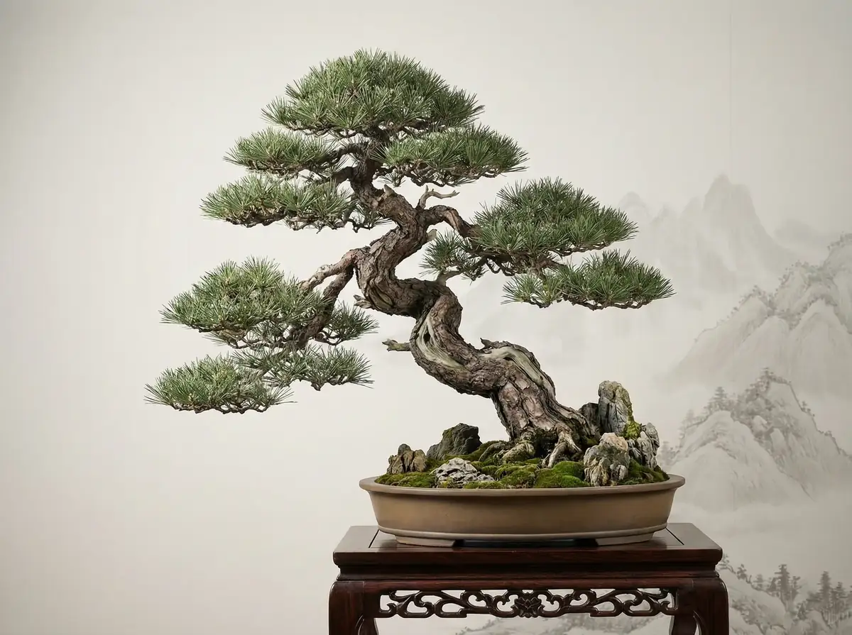 罗汉松盆景 - 集芳阁 | 苍劲古朴